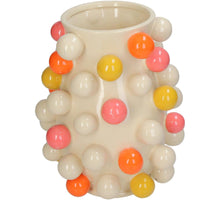 Vase Balls Stoneware Multi 21x21x26cm