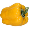 Ornament Paprika Porzellan Gelb 11,6x8,5x8,3cm