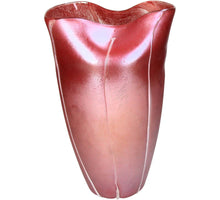 Vase Glas Rot 23,5x20x38,5cm