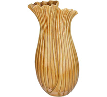 Vase Steingut Braun 25,5x19,5x53,5cm