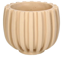 Planter Concrete Ivory 16.5x16.5x13.5cm