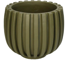 Planter Concrete Green 20x20x17.5cm