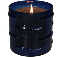 Kerzenhalter Fische Glas Blau 13x13x13cm