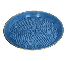 Plate Iron Blue 36x36x4cm