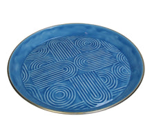 Plate Iron Blue 42x42x4cm