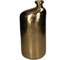 Vase Aluminium Champagne 17x13x37.5cm