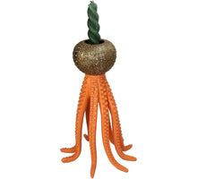 Kerzenhalter Oktopus Polyresin Orange 17,5x17,5x27,5cm