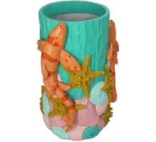 Vase Fisch Polyresin Mehrfarbig 19x17x28cm