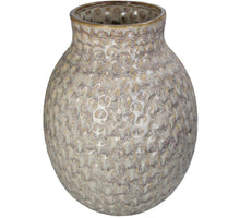 Vase Stoneware Sand 30x30x38cm