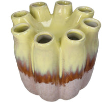 Vase Stoneware Brown 19.5x19.5x19cm
