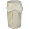 Vase Bow Stoneware Ivory 11.5x10.5x18.5cm