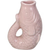 Vase Fisch Steingut Rosa 8x5,5x11,3cm