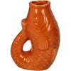Vase Fisch Steingut Terrakotta 8x5,5x11,3cm
