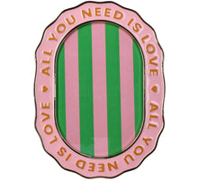 Photo Frame Zinc Alloy 10x15cm Pink