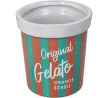 Planter Icecream Bucket Fine Earthenware Multi 9.7x9.7x10.4cm Turquoise