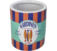 Planter Sardines Fine Earthenware Multi 11x11x13.3cm