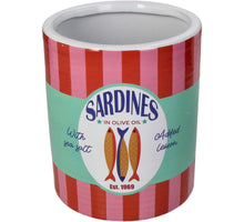 Planter Sardines Fine Earthenware Multi 13x13x15.5cm