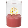 Decoration Light Smiley LED Glass Peach 6.5x6.5x10cm