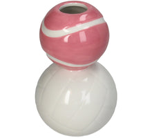 Vase Sport Balls Dolomite Multi 9.7x9.7x15cm
