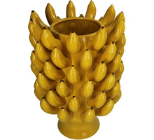 Vase Banana Stoneware Yellow 29x29x44cm