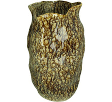 Vase Stoneware Brown 25.5x25x45.5cm