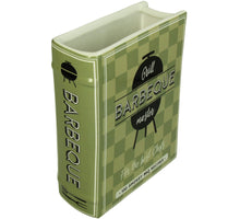 Vase Book BBQ Book Dolomite Green 16x6.3x20cm