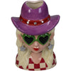 Vase Cowgirl Dolomite Multi 11x9.5x16.5cm