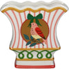 Planter Bird Stoneware Multi 18.2x7.8x17.7cm