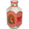 Vase Bird Stoneware Multi 12.8x11.5x21.3cm