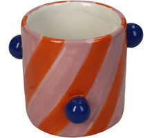 Planter Stoneware Multi 10.2x10.2x8cm