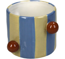 Planter Stoneware Multi 14.5x14x9.5cm