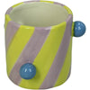 Planter Stoneware Multi 10.2x10.2x8cm