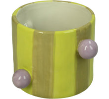 Planter Stoneware Multi 14x14.5x9.5cm