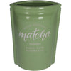 Vase Matcha Fine Earthenware Green 16x9x22.5cm