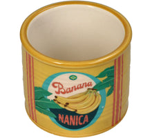 Planter Banana Dolomite Yellow 7.3x7.3x6.3cm