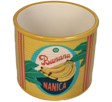 Planter Banana Dolomite Yellow 13.8x13.8x11.8cm