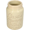 Vase Casa di Mamma Dolomite Ivory 10.5x10.5x16.3cm