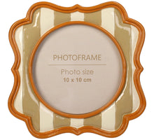 Photo Frame Polyresin Multi 10x10cm taupe/beige