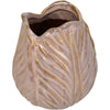 Vase Stoneware Pink 10x10x11cm