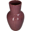 Vase Stoneware Pink 19.5x19.5x32cm