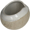 Planter Stoneware Beige 16x14.5x13cm