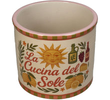 Planter Sole Can Dolomite Multi 13.8x13.8x11.8cm