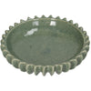 Bowl Stoneware Green 20x20x5.5cm