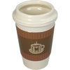 Planter Coffee Cup Fine Earthenware Brown 11x11x16.5cm