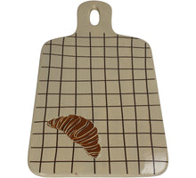 Tablett Croissant Dolomite Beige 40,5x23x1,5cm