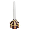 Candle Stick Circus Stoneware Multi 9.6x9.6x7.8cm