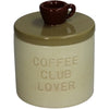 Keepsake Box Coffee Club Dolomite Ivory 11x11x13cm