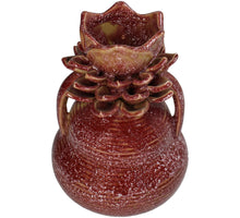 Vase Stoneware Purple 16.5x16.5x22.5cm