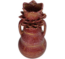 Vase Stoneware Purple 19.5x19.5x37cm