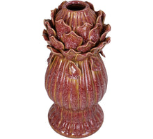 Vase Stoneware Brown 14x14x30.5cm